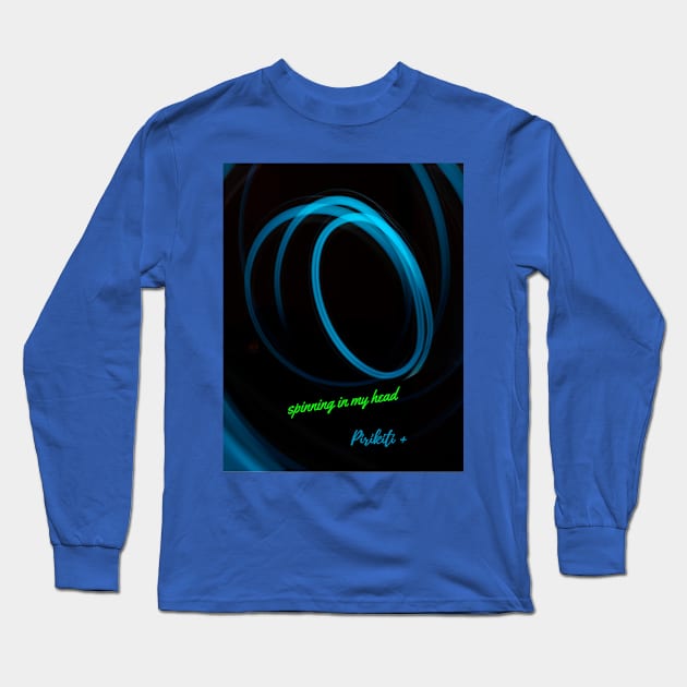 spinning in my head Long Sleeve T-Shirt by Pirikiti +